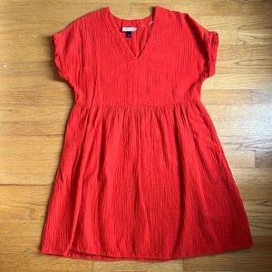Universal thread red babydoll dress